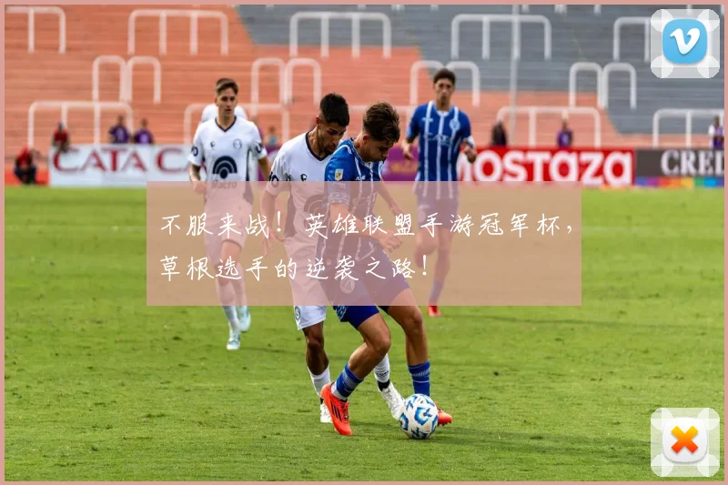 不服来战!英雄联盟手游冠军杯,草根选手的逆袭之路!